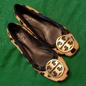 Tory Burch leopard flat 9.5w